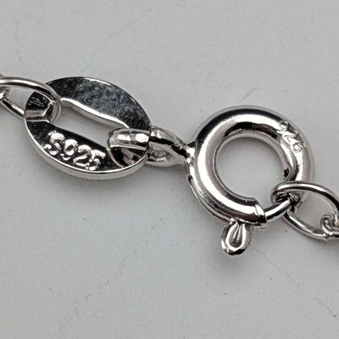 1977 British pure silver Jubilee ingot pendant, 11.8g, with pure silver necklace, MJ