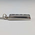 2000 British pure silver ingot pendant, 10.3g, with pure silver necklace, RC