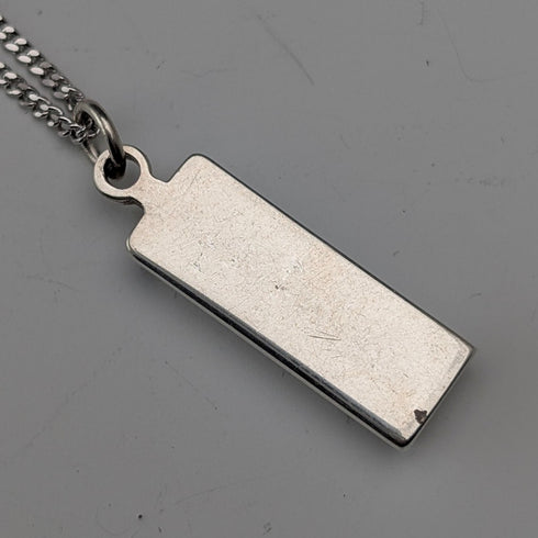 2000年英國純銀錠吊墜,10.3克,搭配純銀項鍊,RC