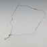 2000 British pure silver ingot pendant, 10.3g, with pure silver necklace, RC