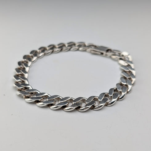 Vintage sterling silver kihei chain bracelet 32g
