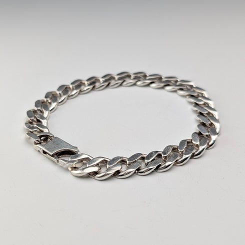 Vintage sterling silver kihei chain bracelet 32g