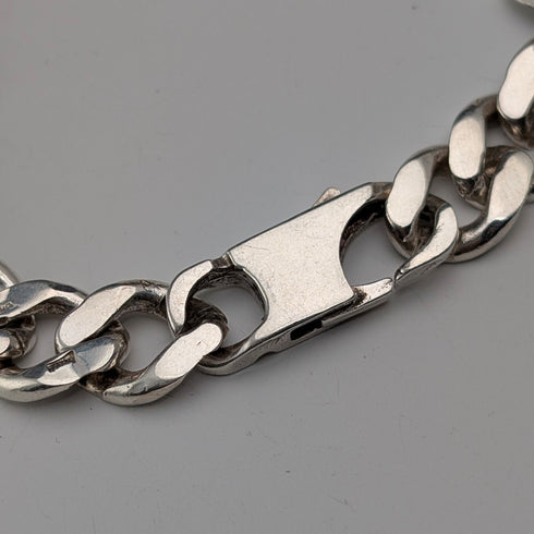 Vintage sterling silver kihei chain bracelet 32g