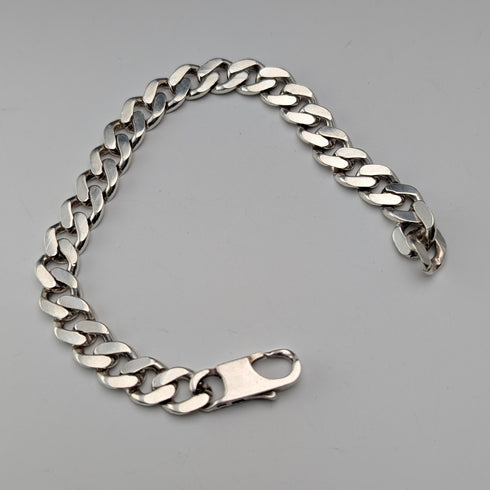 Vintage sterling silver kihei chain bracelet 32g