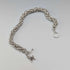 ヴィンテージ 純銀製 ビザンチンチェーン ブレスレット 21g