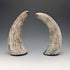 Vintage Horn Scale Decoration Object Pair Figurine
