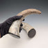 Vintage Horn Scale Decoration Object Pair Figurine