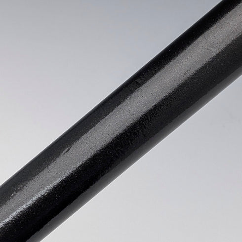 1897年 英国アンティーク ブラックシャフト 純銀製ロンデルハンドル ステッキ 90cm GL&Co