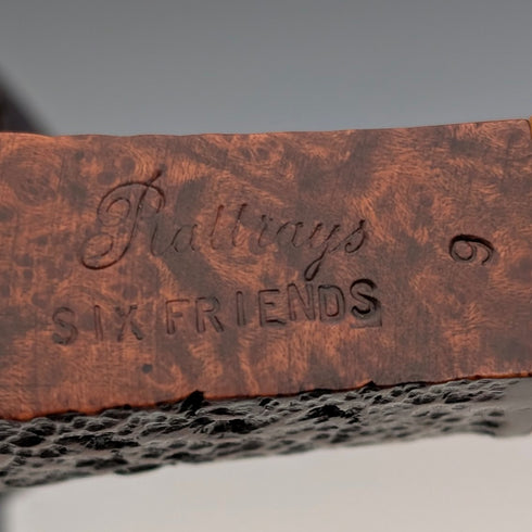 Vintage British Bull Moose Estate Pipe with British Rattray's SIXFRIENDS filter