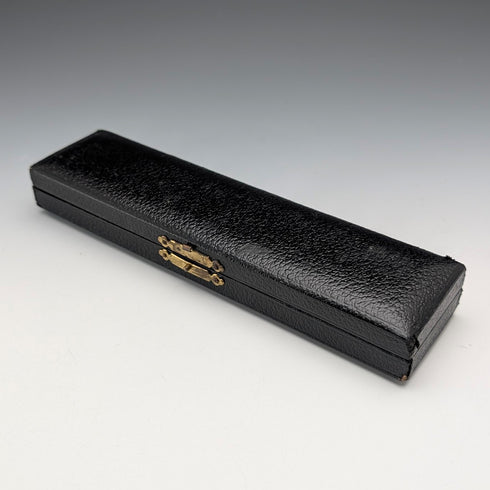 【ご注文品】1935年 英国ヴィンテージ 純銀装飾 指揮棒 コンダクターバトン ケース入り FD