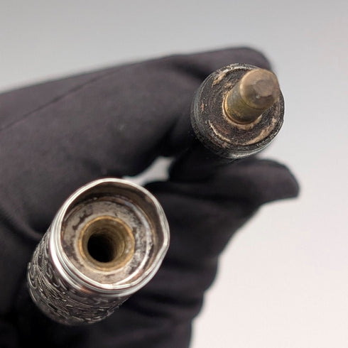 【ご注文品】1935年 英国ヴィンテージ 純銀装飾 指揮棒 コンダクターバトン ケース入り FD