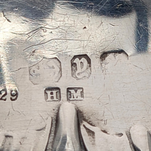 1898年英國古董純銀硬幣盒,帶有亨利·馬修斯設計的鏈條