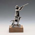 1979年 英国ヴィンテージ 純銀製 ハンター ミニチュア フィギュリン 72g Ammonite Ltd