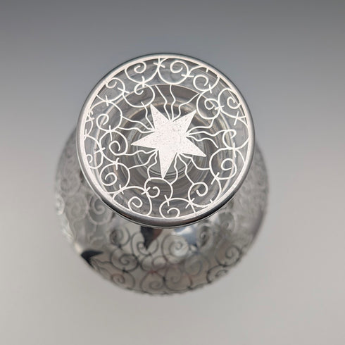 1950年代法國復古銀覆層玻璃滗水器,聖格拉爾