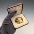 1977 Queen Elizabeth II Silver Jubilee Medal, Pure Silver & Gold Plated, Birmingham & Mint, with Case