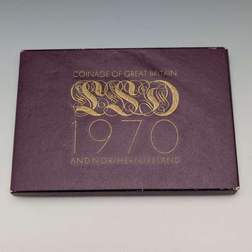 1970 UK Pre-Decimal Coins, Set of 8, Royal Mint