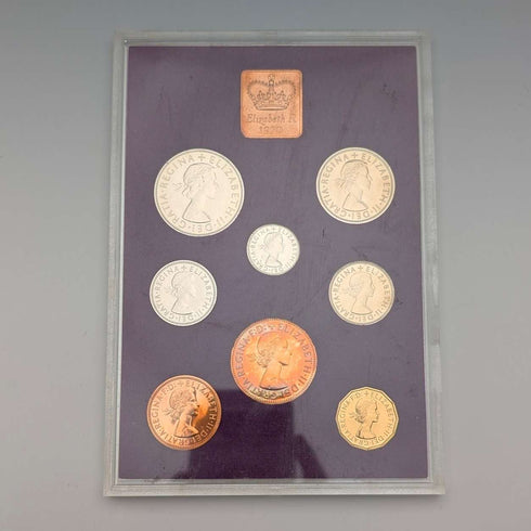 1970 UK Pre-Decimal Coins, Set of 8, Royal Mint