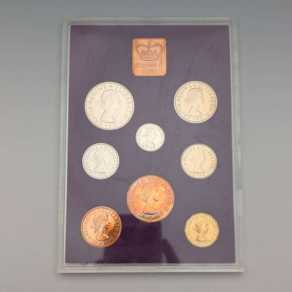 1970年 英国 貨幣制度10進法化前 硬貨コイン8枚セット Royal Mint