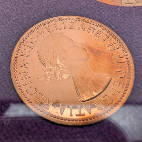 1970年 英国 貨幣制度10進法化前 硬貨コイン8枚セット Royal Mint