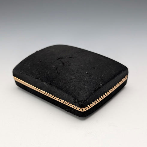 British Vintage Wedgwood Men's Cameo Gold-Plated Cufflinks with Case