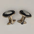 British Vintage Wedgwood Men's Cameo Gold-Plated Cufflinks with Case