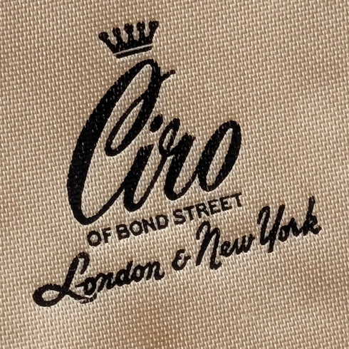 英國復古珍珠項鍊,70厘米,9ct金扣,帶盒子,Ciro