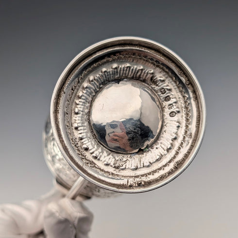 1792 British Antique Sterling Silver Cream Jug, 170g, Robert Hennell I