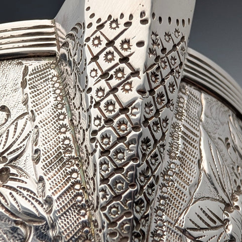 1792 British Antique Sterling Silver Cream Jug, 170g, Robert Hennell I