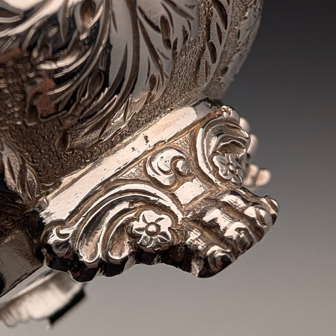 1832年 英国アンティーク アイルランド 純銀製ジャグ 314g EDWARD CROFTON