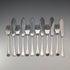 1903 British Antique Silver Plate Fish Cutlery (6 Pairs) by Walker & Hall