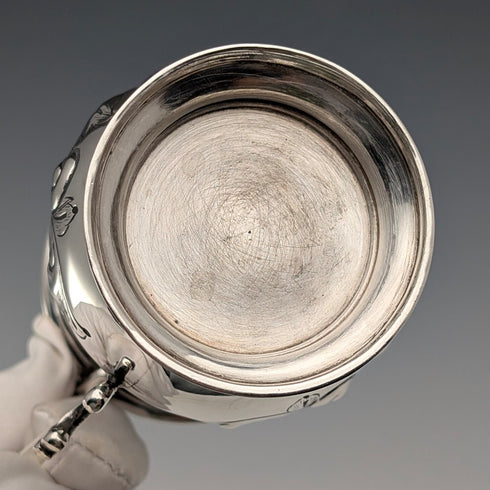 1898年 英国アンティーク 純銀製小型マグカップ 67g James Deakin&Sons