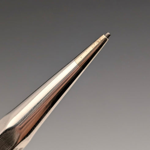 1947 British Yard-O-Lette Sterling Silver Hexagonal Push-Pull Mini Pencil