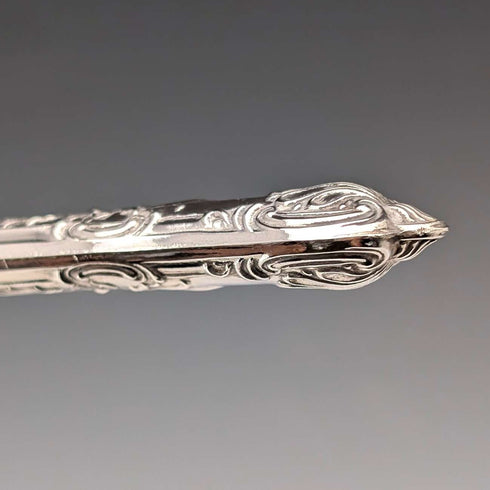 1971年 英国ヴィンテージ 純銀製ハンドル レターオープナー ケース入 極美品 Harrison Brothers