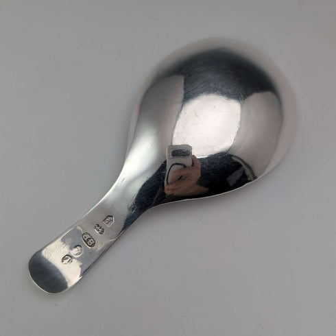 1807 British Antique Sterling Silver Tea Caddy Spoon, 9.5g, by Samuel Pemberton