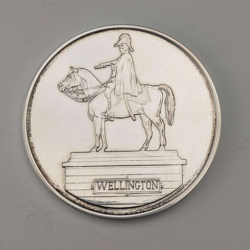 1982 Aldershot Military Historical Foundation Pure Silver Commemorative Medal, Tower Mint, with case