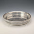 Vintage British silver-plated gallery tray, 23cm diameter, Reader's Digest, boxed