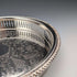 Vintage British silver-plated gallery tray, 23cm diameter, Reader's Digest, boxed