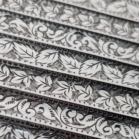 1903 British Antique Sterling Silver Double-Opening Card Case, 111g, Horace Woodward