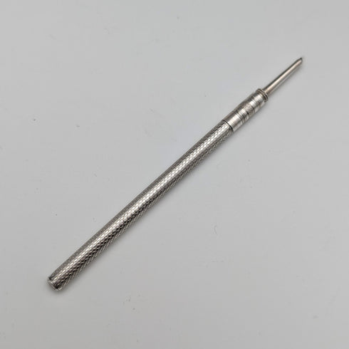 1903 British Antique Sterling Silver Double-Opening Card Case, 111g, Horace Woodward