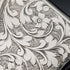 1907 British Antique Sterling Silver Card Case with Chain, 89g, Colen Hewer, Cheshire