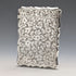 1901 British Antique Relief Sterling Silver Card Case, 70g, Colen Hewer, Cheshire