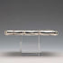 1901 British Antique Relief Sterling Silver Card Case, 70g, Colen Hewer, Cheshire