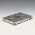 1901 British Antique Relief Sterling Silver Card Case, 70g, Colen Hewer, Cheshire