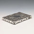 1901 British Antique Relief Sterling Silver Card Case, 70g, Colen Hewer, Cheshire