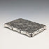 1901 British Antique Relief Sterling Silver Card Case, 70g, Colen Hewer, Cheshire