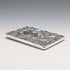 1898 British Antique Relief Sterling Silver Card Case, 69g, by Matthew John Jessop