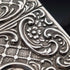 1898 British Antique Relief Sterling Silver Card Case, 69g, by Matthew John Jessop