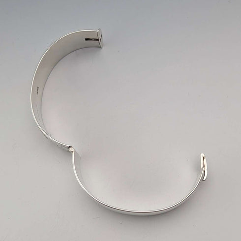 1965 English Vintage Sterling Silver Bangle 56g E Liley&Co
