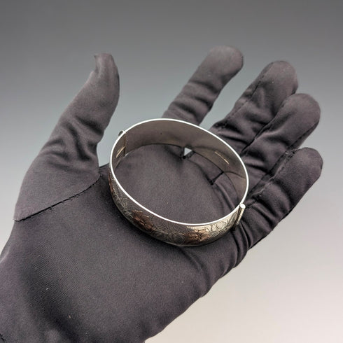 1965 British Vintage Sterling Silver Bracelet 56g E Liley & Co