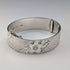 1973年 英国ヴィンテージ 純銀製 ブレスレット 46g Monomil Ltd